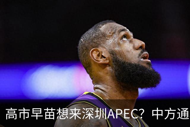 高市早苗想来深圳APEC？中方通稿里一个细节，被不少人盯上了
